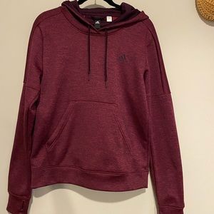 Adidas magenta sweatshirt